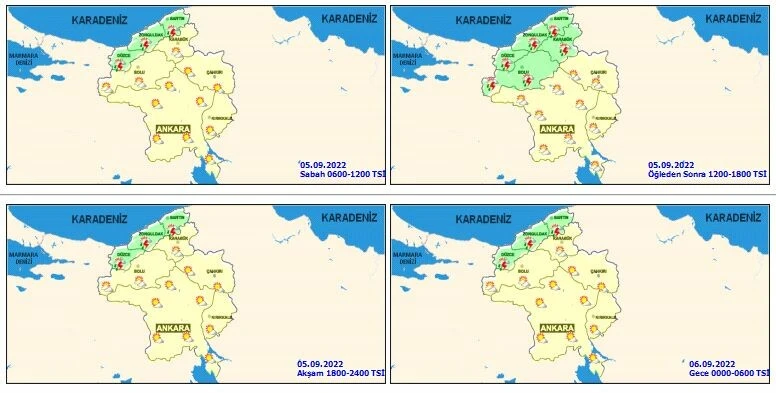 Son dakika! Sıcaklıklarda büyük düşüş! Meteoroloji'den sağanak ve fırtına uyarısı: Şiddetli ve kuvvetli geliyor