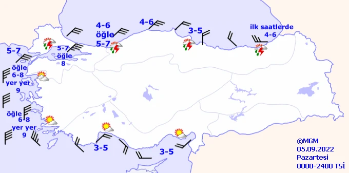 Son dakika! Sıcaklıklarda büyük düşüş! Meteoroloji'den sağanak ve fırtına uyarısı: Şiddetli ve kuvvetli geliyor