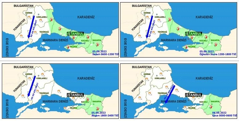 Son dakika! Sıcaklıklarda büyük düşüş! Meteoroloji'den sağanak ve fırtına uyarısı: Şiddetli ve kuvvetli geliyor