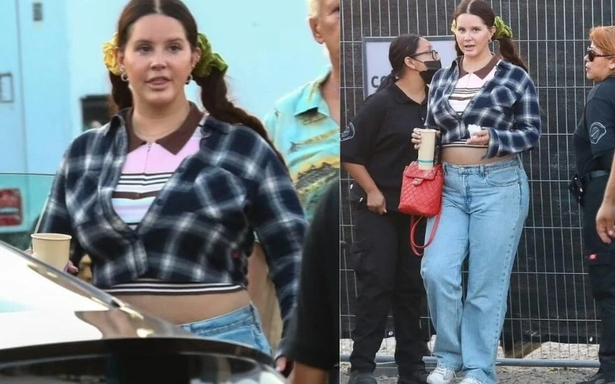 Aşırı kilo alan dünyaca ünlü şarkıcı Lana Del Rey'i görenler tanıyamıyor!