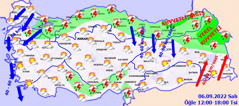 Son dakika! Meteoroloji'den 8 ile kritik uyarı! Kuvvetli yağışa dikkat: Şemsiyesiz çıkmayın
