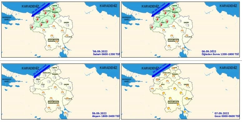 Son dakika! Meteoroloji'den 8 ile kritik uyarı! Kuvvetli yağışa dikkat: Şemsiyesiz çıkmayın