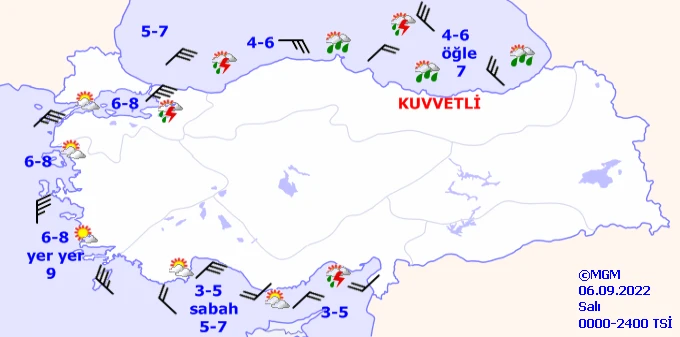 Son dakika! Meteoroloji'den 8 ile kritik uyarı! Kuvvetli yağışa dikkat: Şemsiyesiz çıkmayın