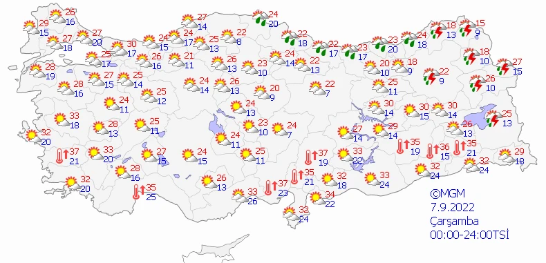 Son dakika! Meteoroloji'den üç bölgeye kritik uyarı! Sağanak bitti, kuvvetli rüzgar başladı