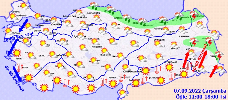 Son dakika! Meteoroloji'den üç bölgeye kritik uyarı! Sağanak bitti, kuvvetli rüzgar başladı