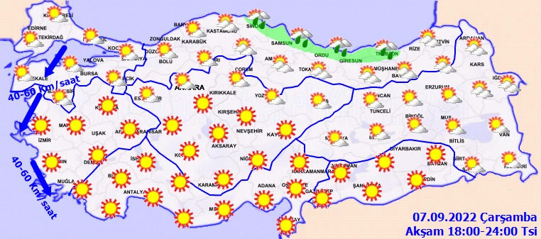 Son dakika! Meteoroloji'den üç bölgeye kritik uyarı! Sağanak bitti, kuvvetli rüzgar başladı