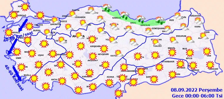 Son dakika! Meteoroloji'den üç bölgeye kritik uyarı! Sağanak bitti, kuvvetli rüzgar başladı