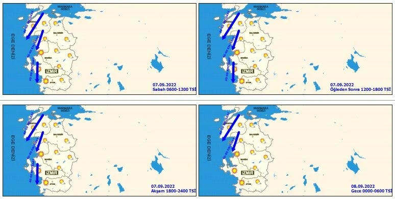 Son dakika! Meteoroloji'den üç bölgeye kritik uyarı! Sağanak bitti, kuvvetli rüzgar başladı