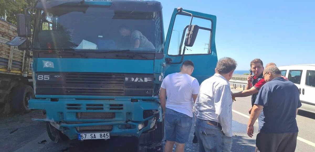 Kaza yaptı önlem almayınca facianın eşiğinden dönüldü