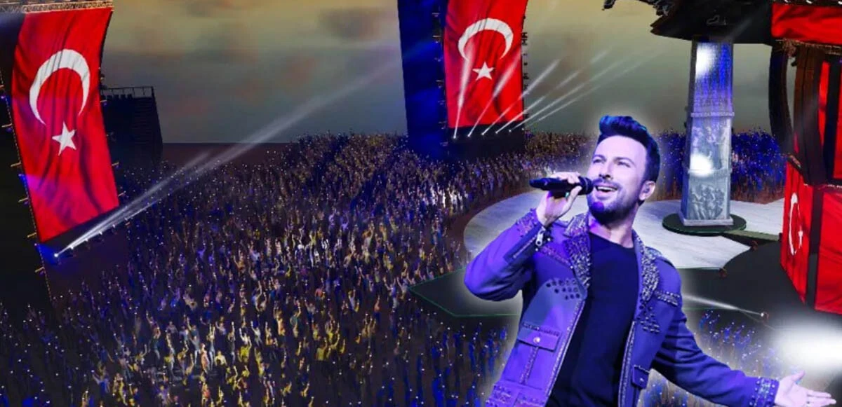 Megastar Tarkan'ın konser vereceği sahne çöktü! Tarkan konseri iptal edilecek mi? Tunç Soyer'den açıklama geldi