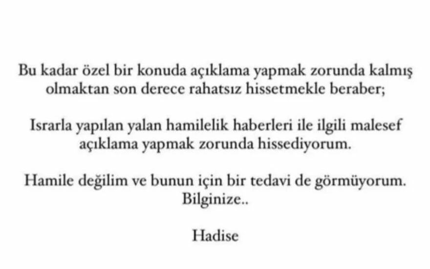 Hadise ve Mehmet Dinçerler'den ayrılık iddialarına sert cevap: İnsanlığa bir don lastiği kadar faydası yok