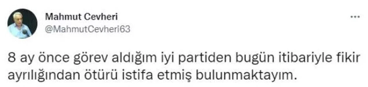 Akşener'in Sedat Bucak'a vekillik teklifi istifa getirdi