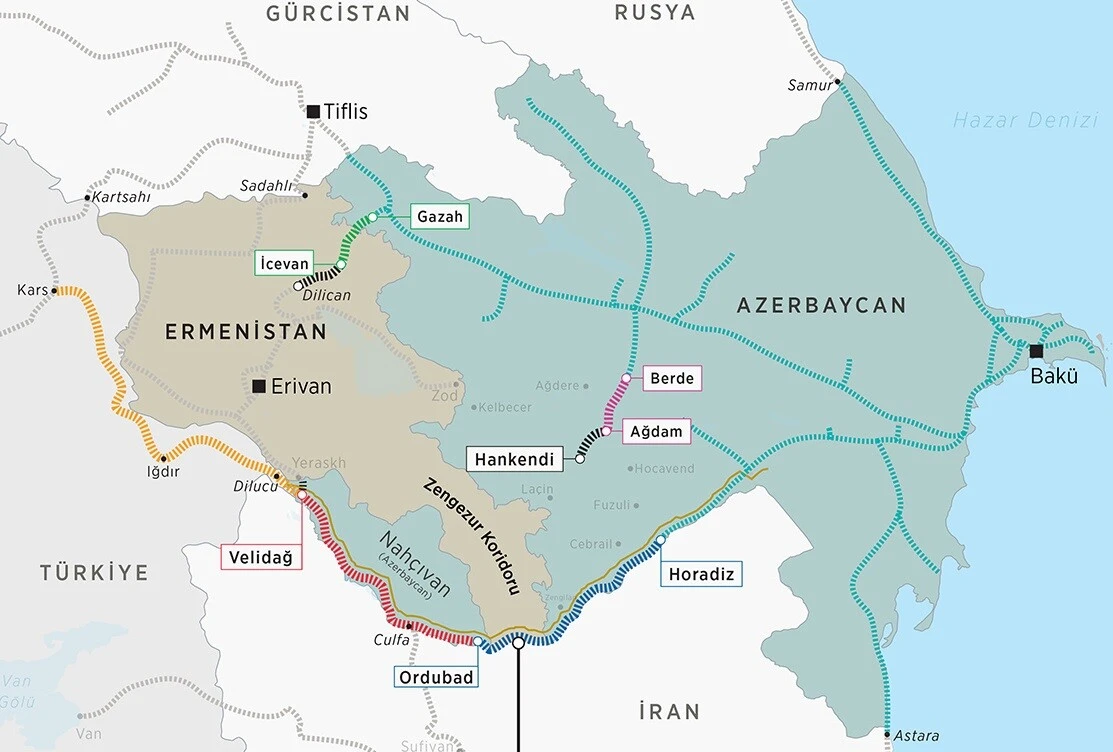 Zengezur koridoru neresi, neden önemli? Tarihi önemi nedir?