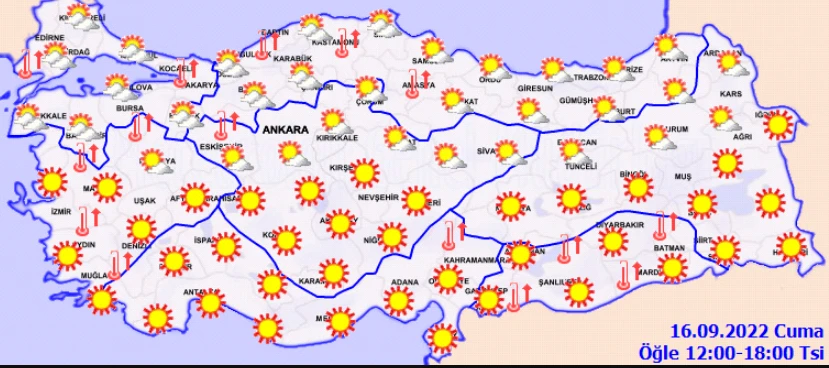 Meteoroloji uyardı! Güneşe aldanmayın kara bulutlar geri geliyor (16 Ağustos Cuma hava durumu)