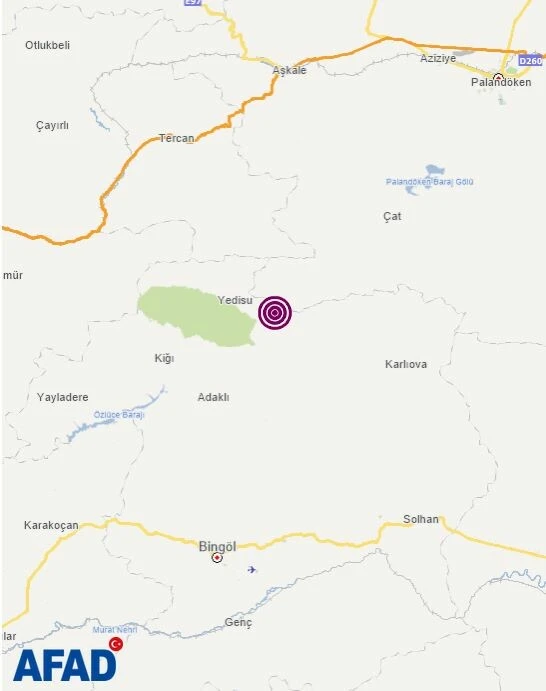 Son dakika! Erzurum'da 4.9 büyüklüğünde deprem! Çevre illerden de hissedildi