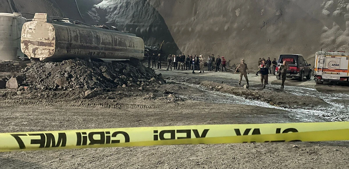 Son dakika! Van'da tünel inşaatında göçük! 2 işçi öldü, 1 işçi yaralandı