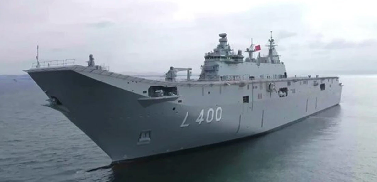 TCG ANADOLU ilk kez görüntülendi! Bayraktar TB3, KIZILELMA ve HÜRKUŞ’u taşıyacak, Mavi Vatan’a adını yazdıracak