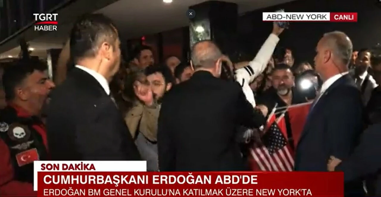 Erdoğan ABD'de: <a href=