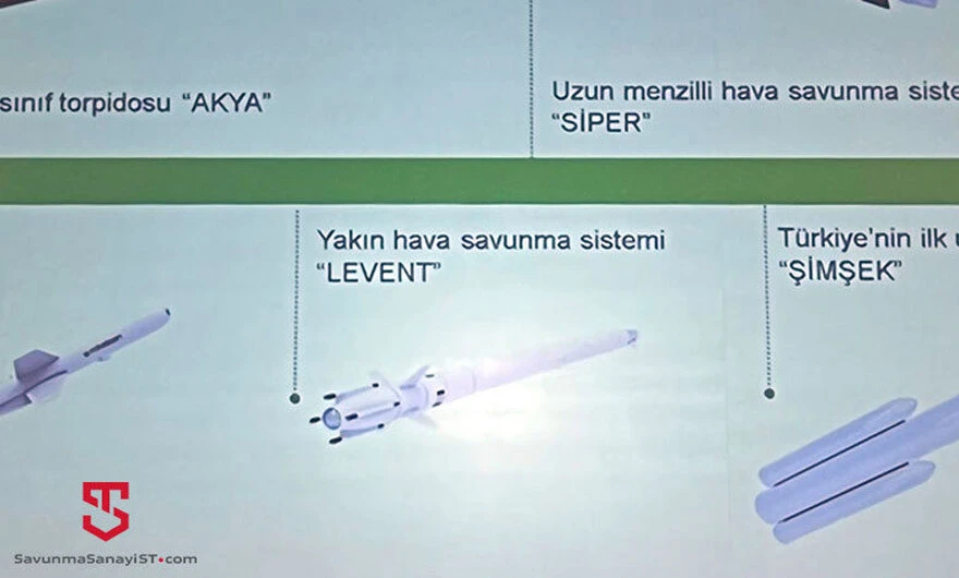 LEVENT Hava Savunma Füzesinin tasarımı ilk kez paylaşıldı