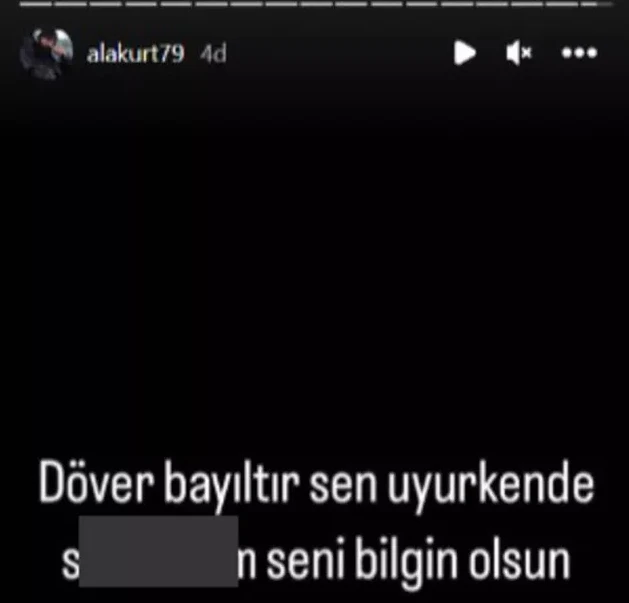 Mehmet Akif Alakurt'tan kan donduran paylaşım: Döver bayıltır sen uyurken de...