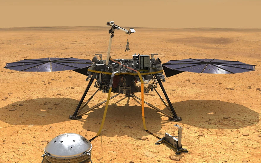 NASA'nın InSight aracı bir ilke imza attı! Sinyalleri ve konumları tek tek kaydetti!