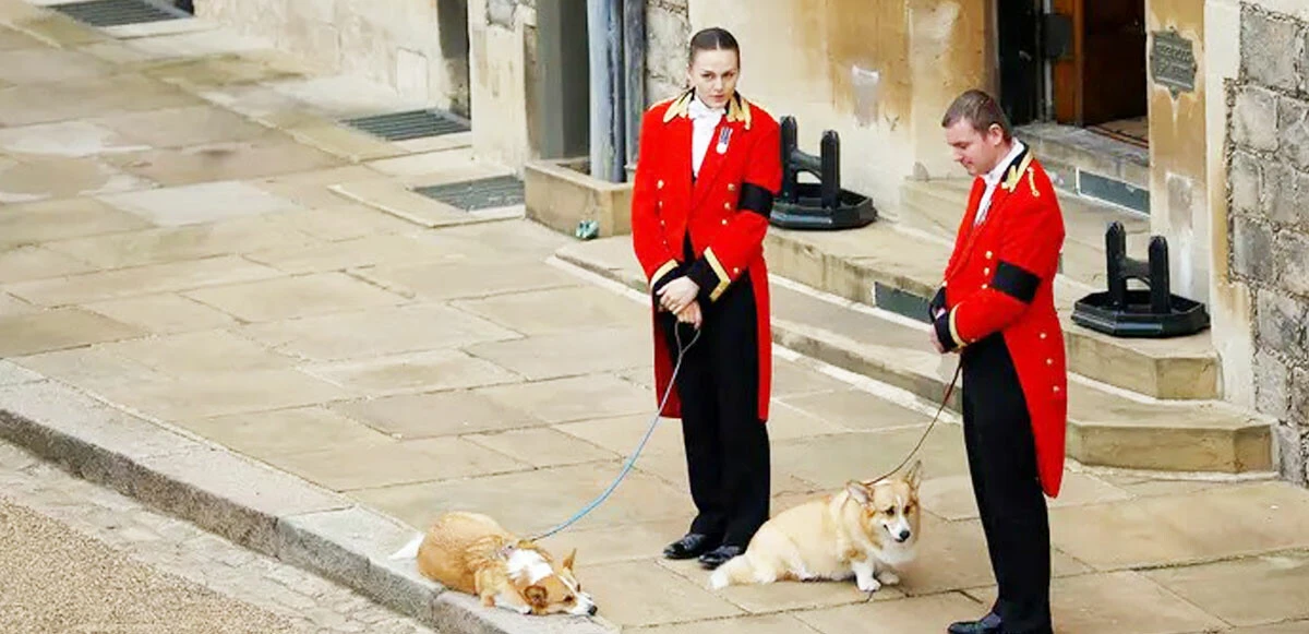 Kraliçe Elizabeth’in cenaze töreninde sürpriz, görenler şaşırdı