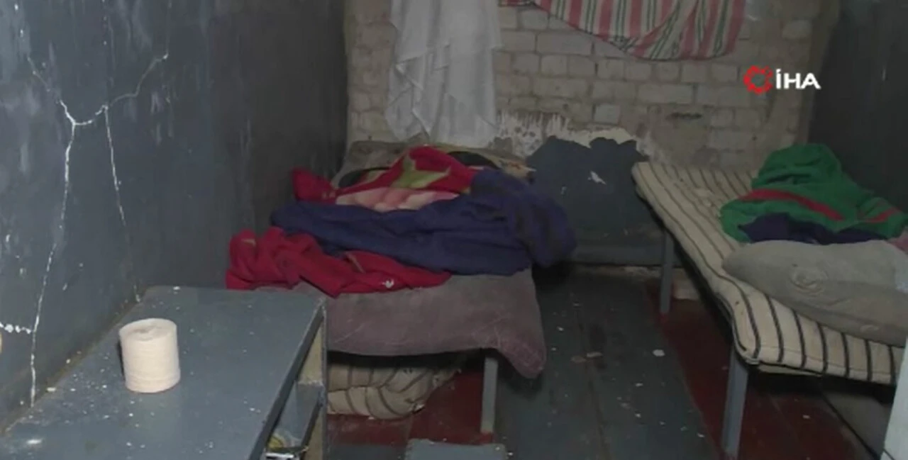 Rus güçlerinin çekildiği İzyum'daki işkence odaları görüntülendi! Ukrayna halkına dehşeti yaşattılar