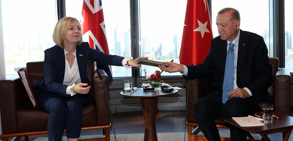 Cumhurbaşkanı Erdoğan, Liz Truss’la ilk görüşmesini ABD’de yaptı