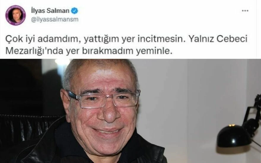 İlyas Salman yine şaşırttı: Çok iyi adamdım, yattığım yer incitmesin