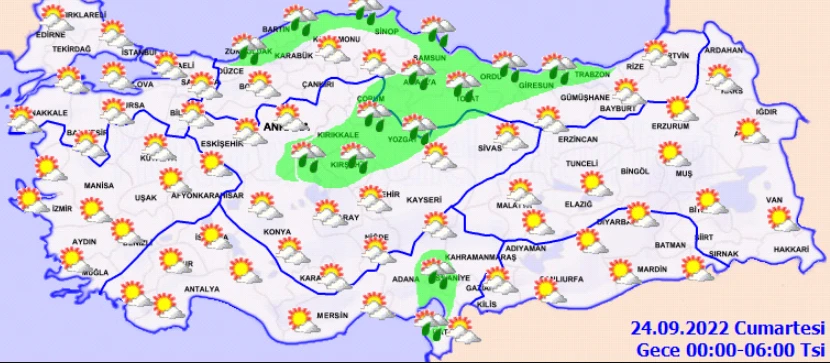 Meteoroloji bölge bölge uyardı: Çok kuvvetli geliyor, bir anda bastıracak (23 Eylül hava durumu)