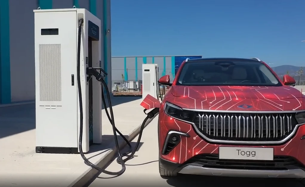 Yerli otomobil TOGG'un şarj cihazı görüntülendi: 81 ile kurulmak için hazır