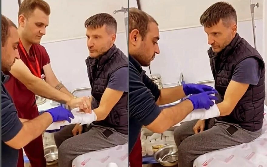 Sinan Özen 6 metre yükseklikten düştü: “Verilmiş sadakamız varmış”