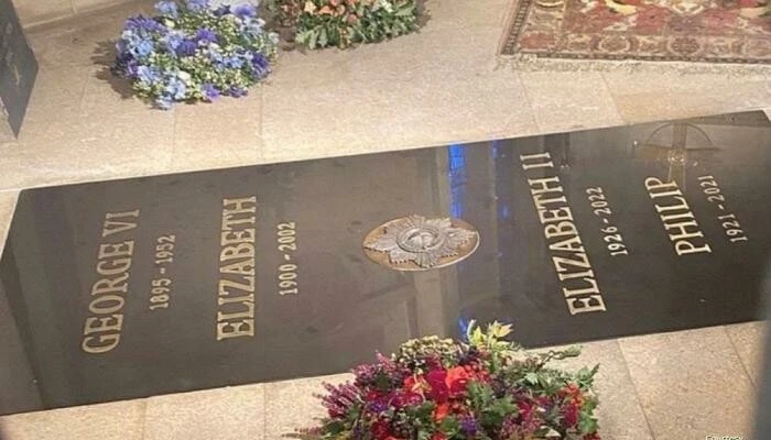 Kraliçe Elizabeth'in mezarının fotoğrafı ortaya çıktı! Eşi Prens Philip ile aynı yerde