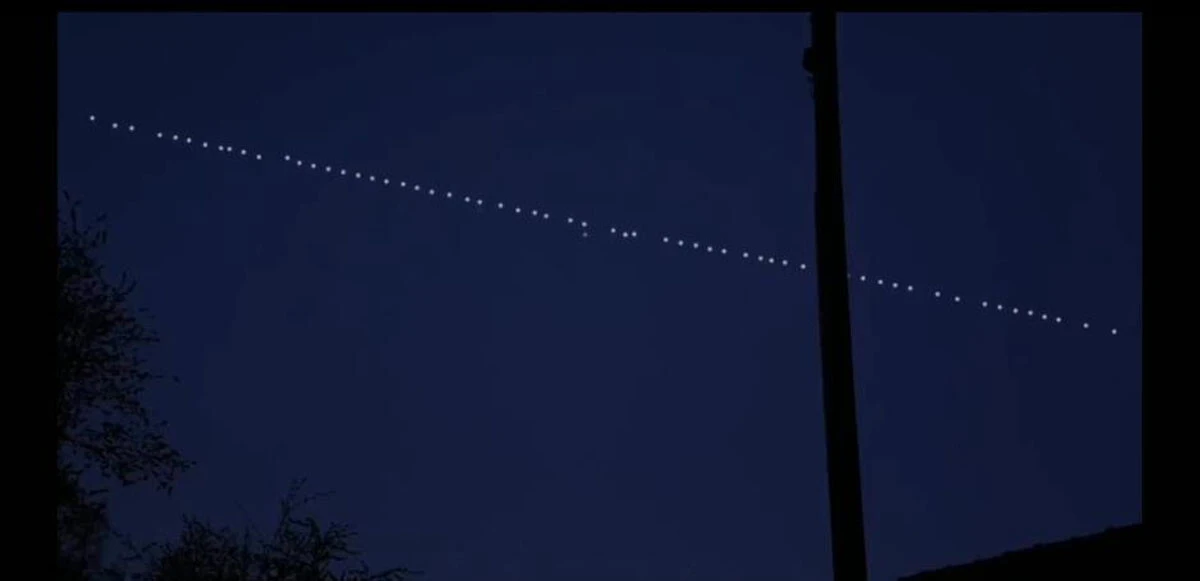 Elon Musk'ın Starlink uyduları Türkiye semalarında!