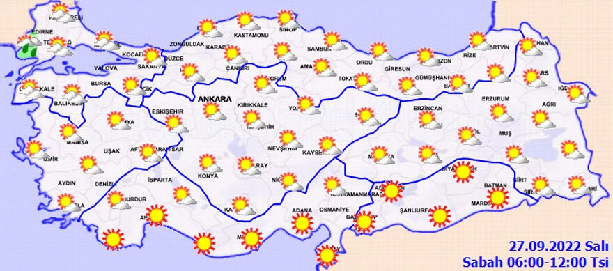 Son dakika| İstanbullular dikkat! Meteoroloji saat vererek uyardı: Gök gürültülü sağanak geliyor (27 Eylül hava durumu)