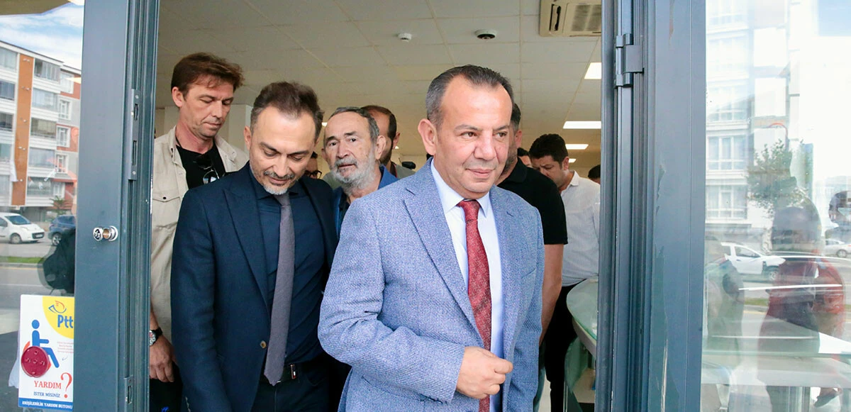 CHP'den 'geçici ihraç' edilen Tanju Özcan HDP'ye kına gönderdi: Biri Öcalan’a biri Karayılan’a