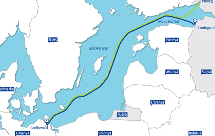 Enerji sektörü alarmda: Kuzey Akım 2 boru hattında gaz sızıntısı var