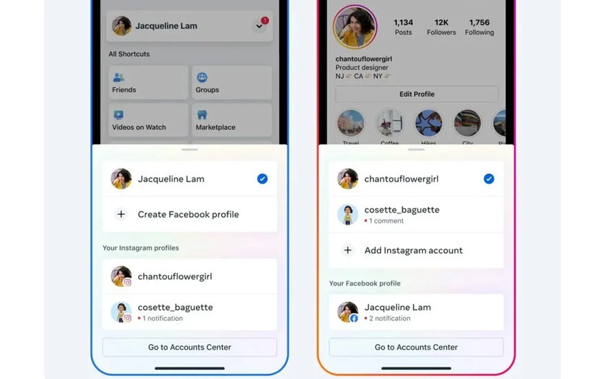 Meta, Facebook ve Instagram arası geçişi kolaylaştırıyor: Yeni özellikler eklendi