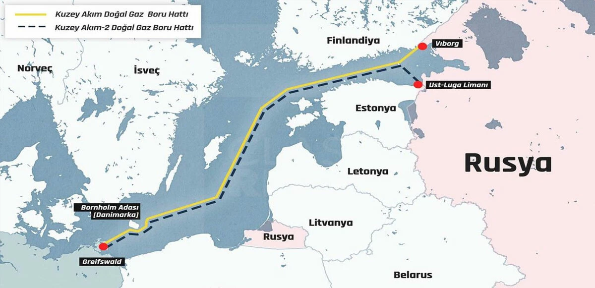 Kuzey Akım 1 ve 2'deki sızıntının ardından bu kez petrol sızıntısı! Rusya'dan Avrupa'ya giden boru hattında sızıntı