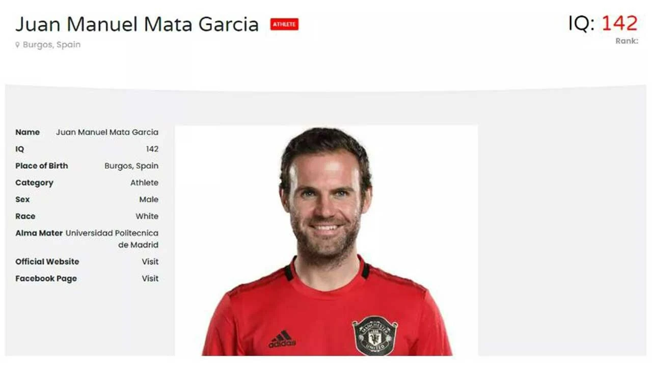 Galatasaray'ın İspanyol yıldızı Juan Mata'nın IQ testi sonucu şaşırttı