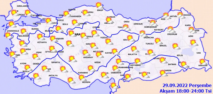 Son dakika! Meteoroloji il il uyardı: Gök gürültülü sağanak geliyor
