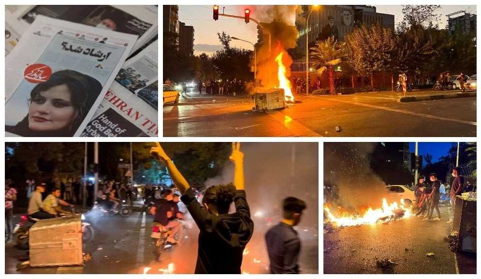 Mahsa Amini protestolarında bini aşkın gözaltı! 13. günde de İran yangın yeri