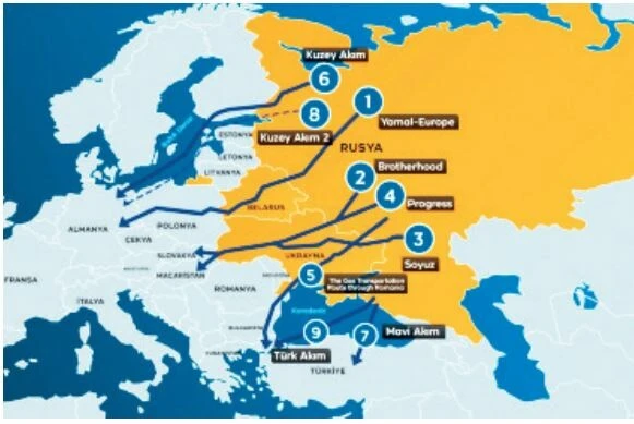 Avrupa’yı biz ‘gaz’larız! Avrupa kışı az hasarla atmak için alternatif arayışında