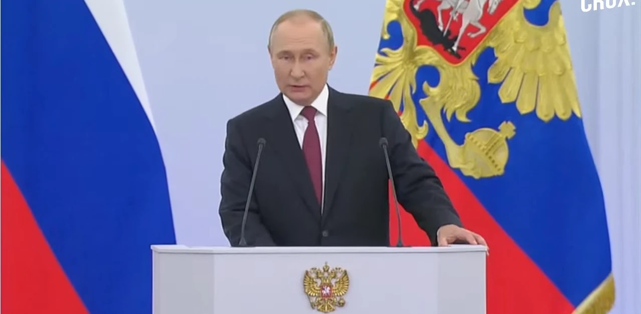 Son dakika! Rusya Devlet Başkanı Vladimir Putin 4 bölge için imzayı attı ilhakı açıkladı