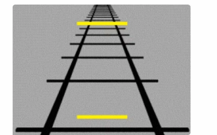 Geçitteki boyutları çok az kişi doğru biliyor: Ponzo illüzyonu ile 10 saniyede analitik zekanızı ölçün!