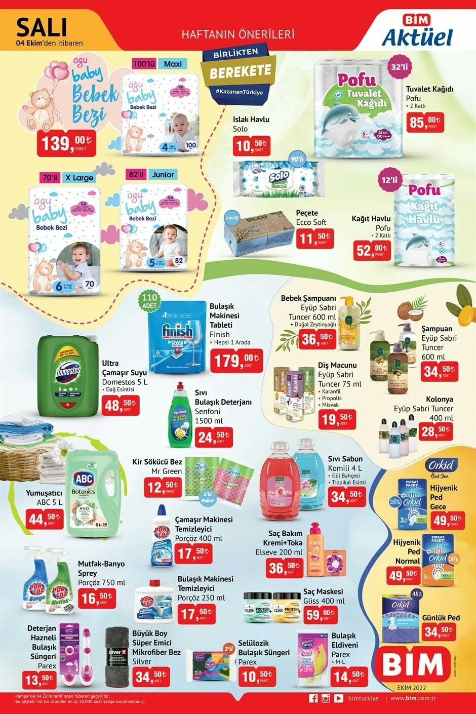 Kozmetik ürünlerinde kaçırılmayacak fırsat! Bugün BİM'de neler var?