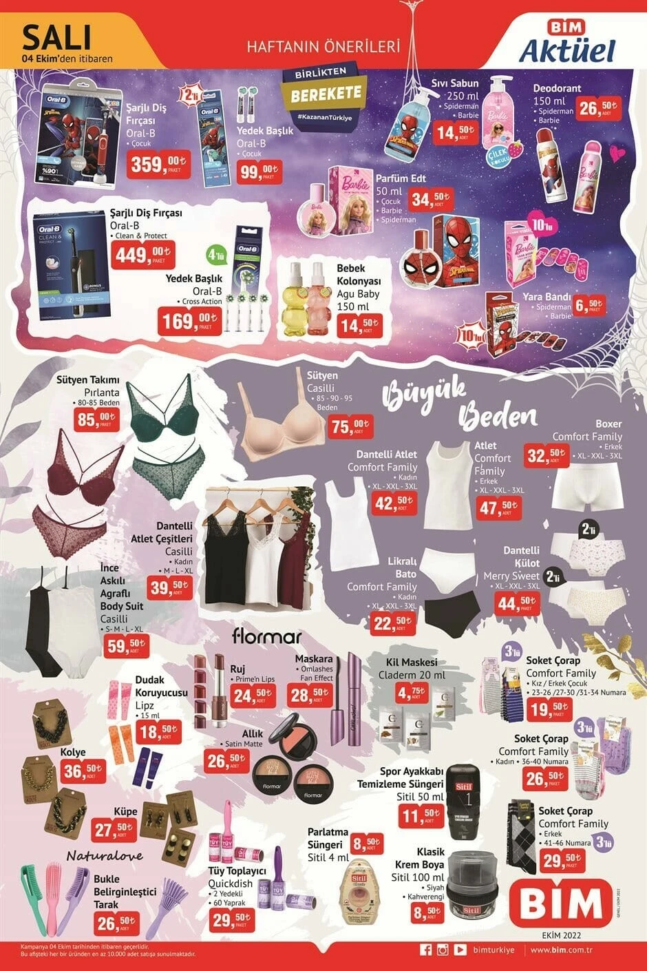 Kozmetik ürünlerinde kaçırılmayacak fırsat! Bugün BİM'de neler var?