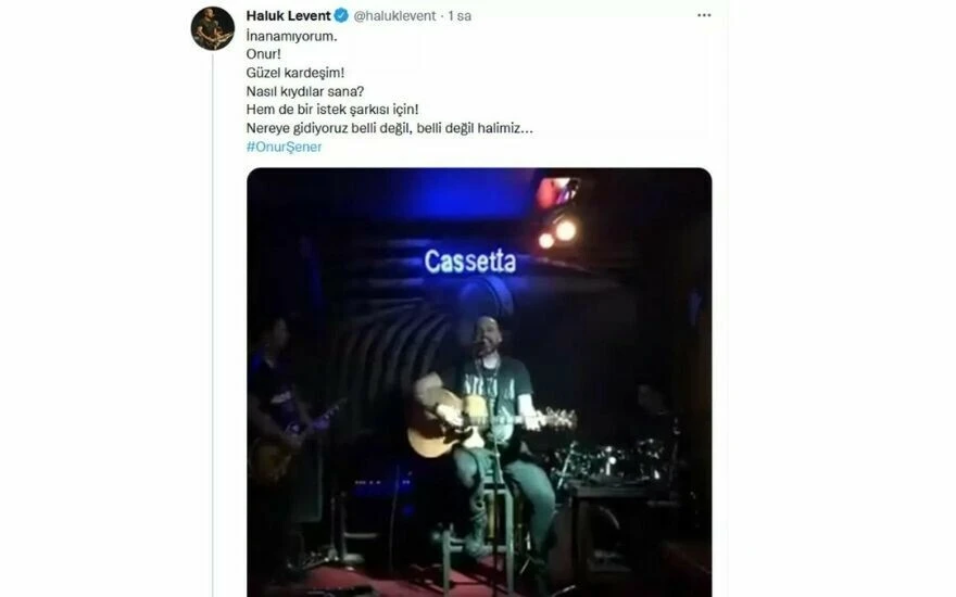 İstek şarkı cinayetine Haluk Levent isyan etti: Güzel kardeşim, nasıl kıydılar sana!