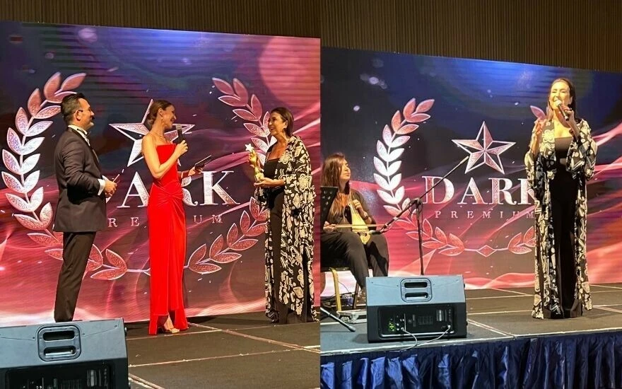 Dark Premium Medya'nın düzenlediği gecede sanat ve iş dünyası ödüllerine kavuştu!