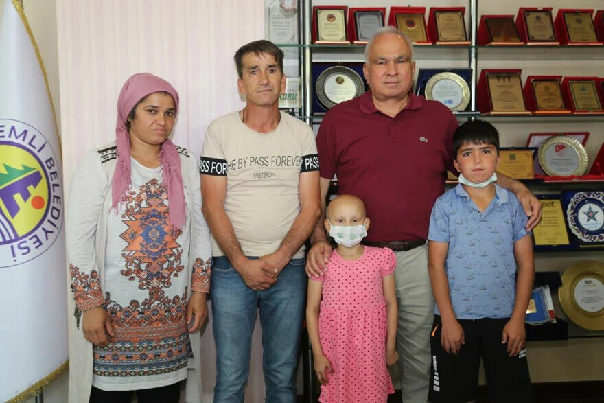 Pençe- Kilit şehidi Yusuf Ataş'ın vasiyeti yerine getirildi: Lösemili Emine Sena Demirel'in masrafları karşılanacak